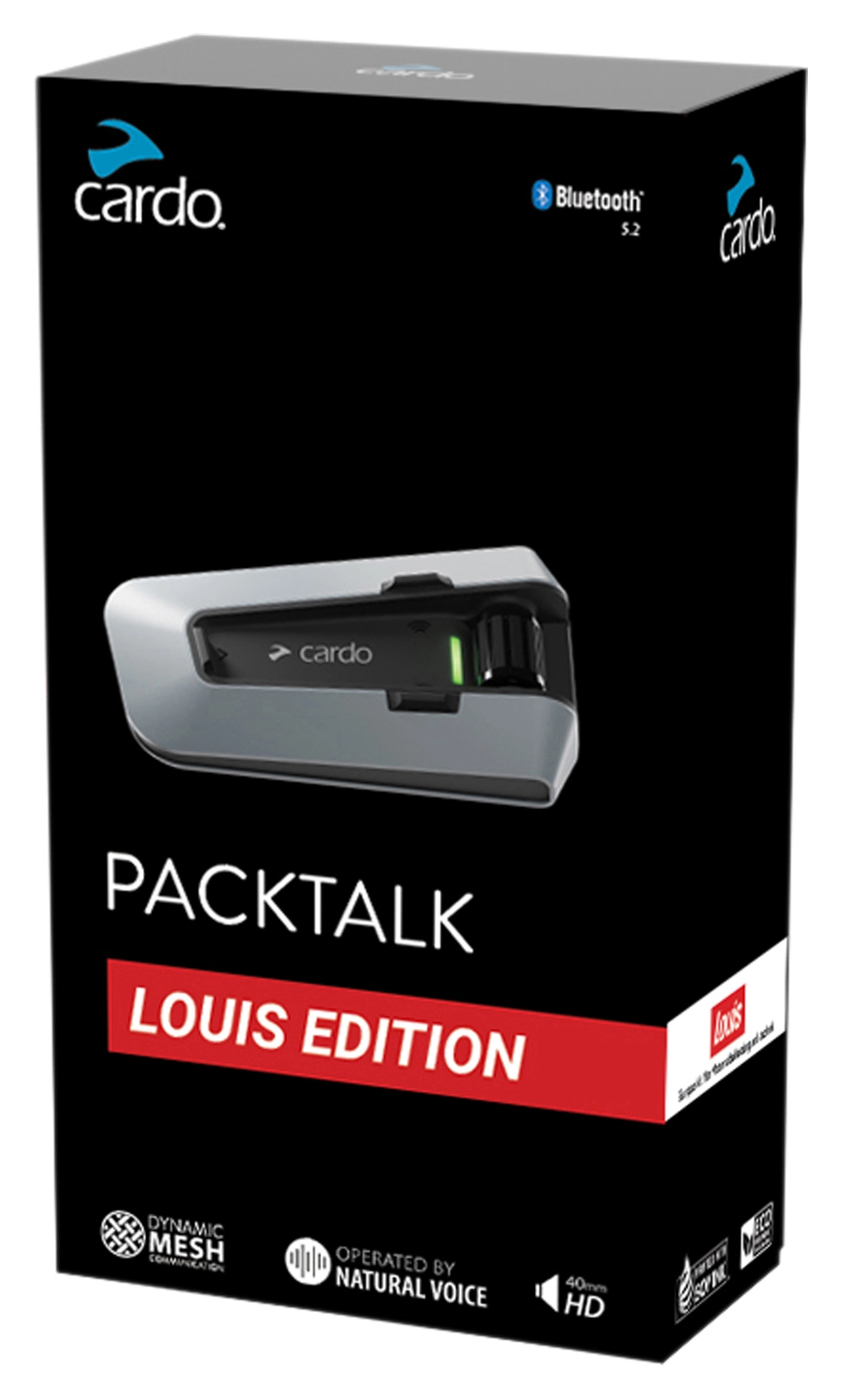 intercom cardo Packtalk Louis Edition – Kit individuel