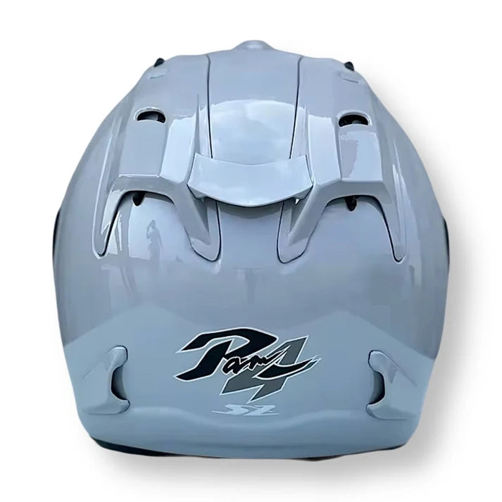 Casque Arai Helmet Ram4 - Gris Brillant - Visière Rainbow