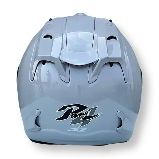 Casque Arai Helmet Ram4 - Gris Brillant - Visière Rainbow